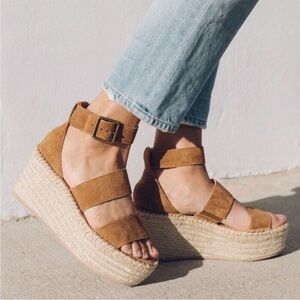 New - Soludos Palma Suede Leather Strappy espadrille size 8
